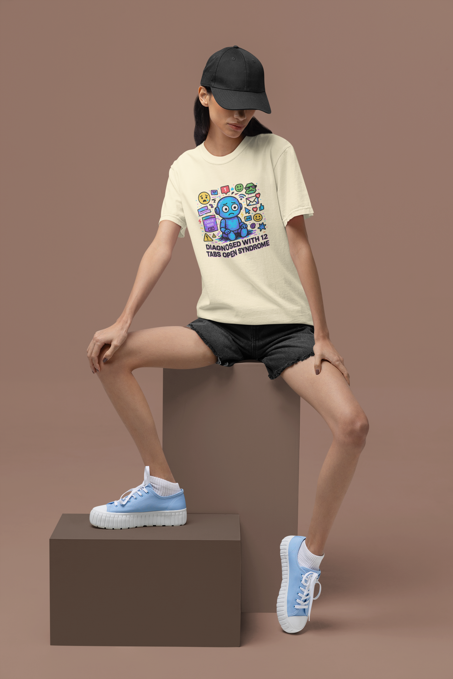 Diagnosed With 12 Tabs Open Syndrome. Unisex Tee