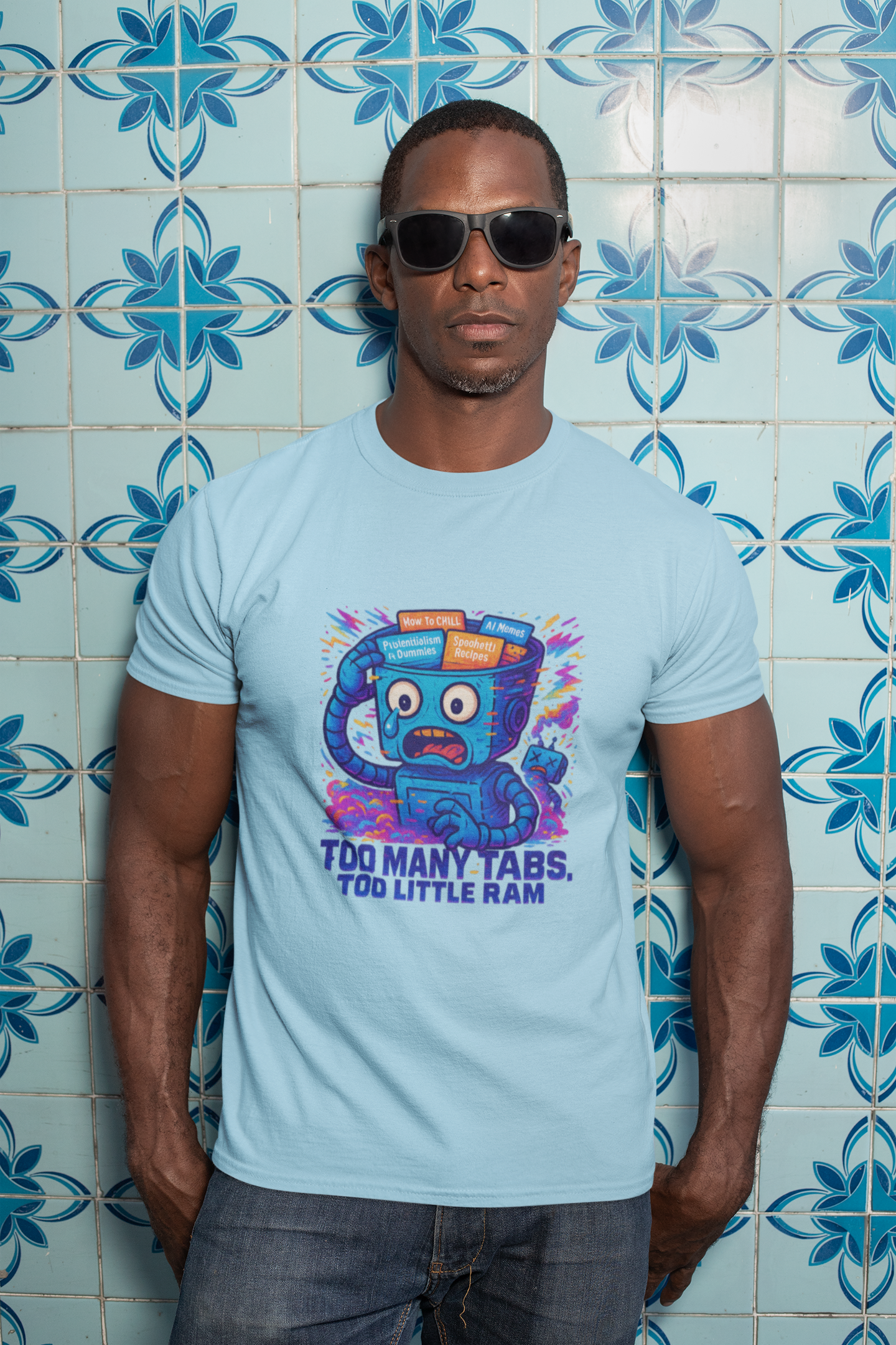 Too Many Tabs, Too Little RAM. Unisex t-shirt