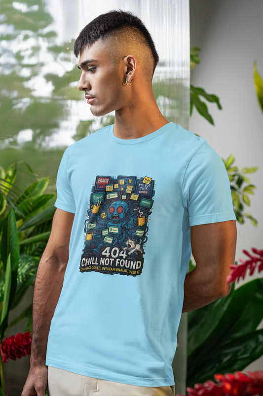 404: Chill Not Found. Unisex Tee