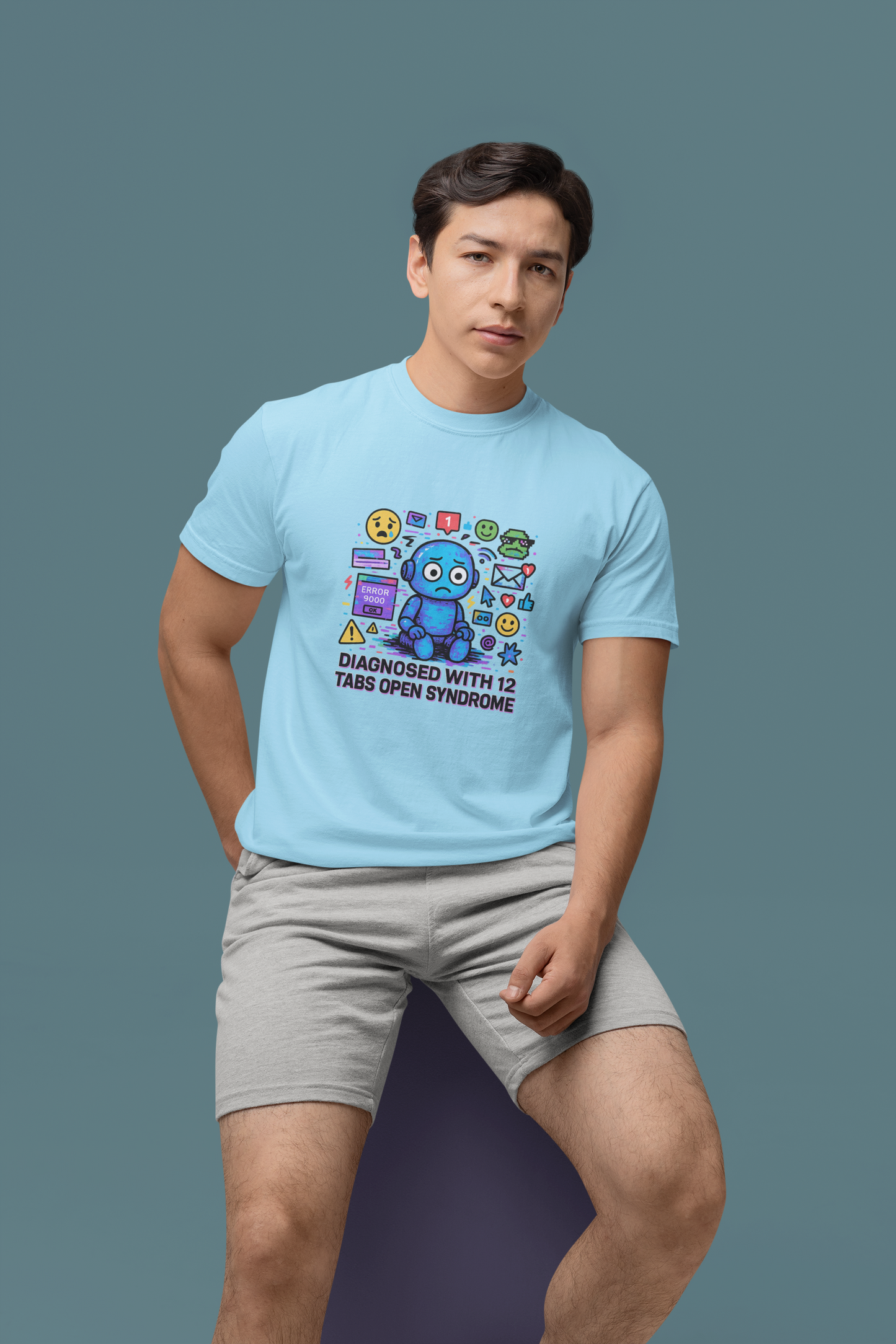 Diagnosed With 12 Tabs Open Syndrome.  Unisex Tee