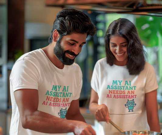My AI Assistant Needs an Assistant.  Unisex Tee