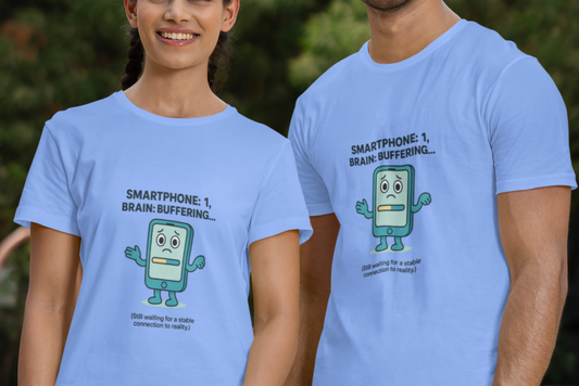Smartphone 1 Brain Buffering...  Unisex Tee