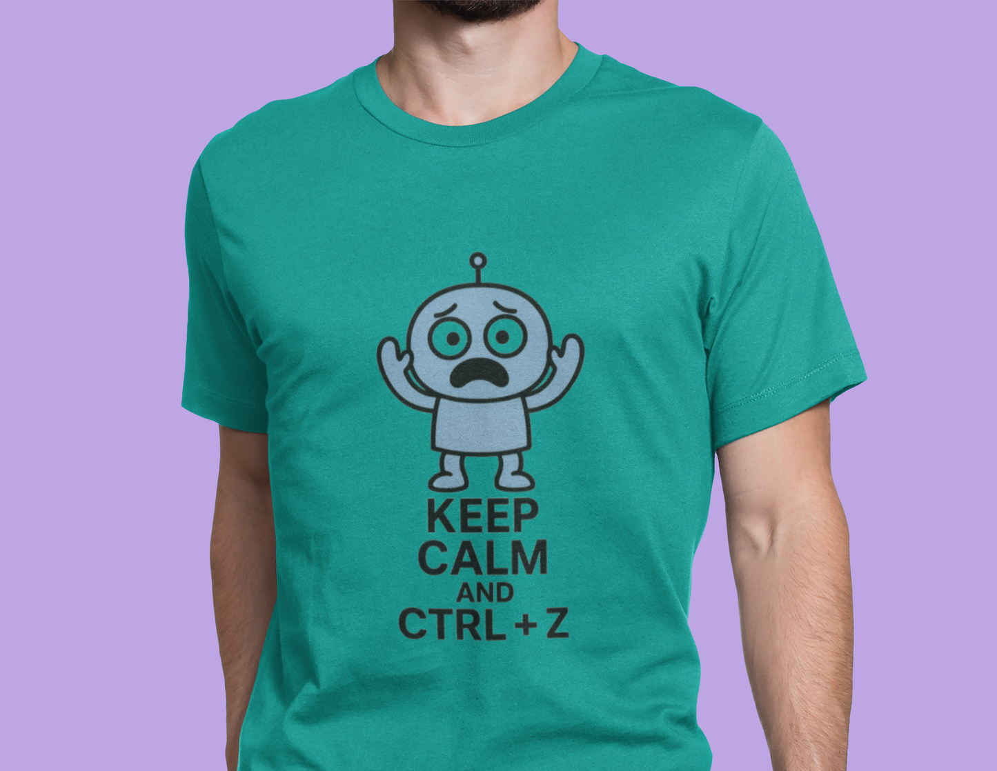 Keep Calm and CTRL+Z.  Unisex Tee