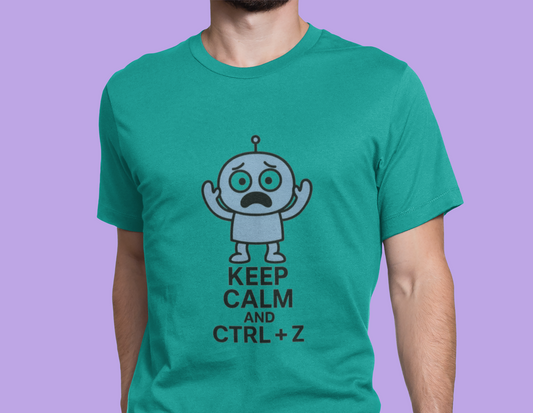 Keep Calm and CTRL+Z.  Unisex Tee