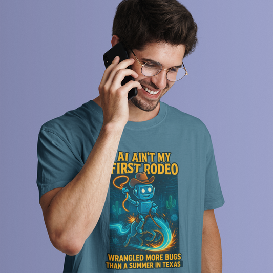 Ain’t My First Rodeo…Wrangled More Bugs Than a Summer in Texas. Unisex t-shirt