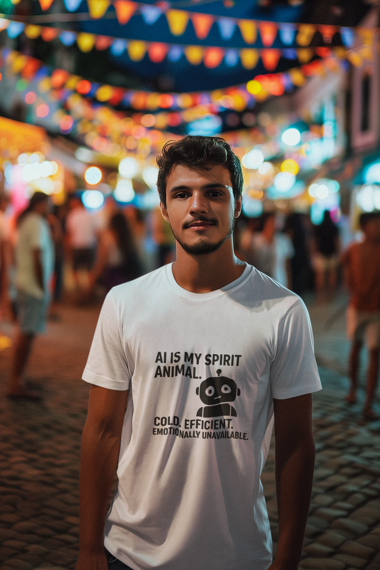 AI Is My Spirit Animal.  Cold.  Efficient.  Emotionally Unavailable. Unisex Tee