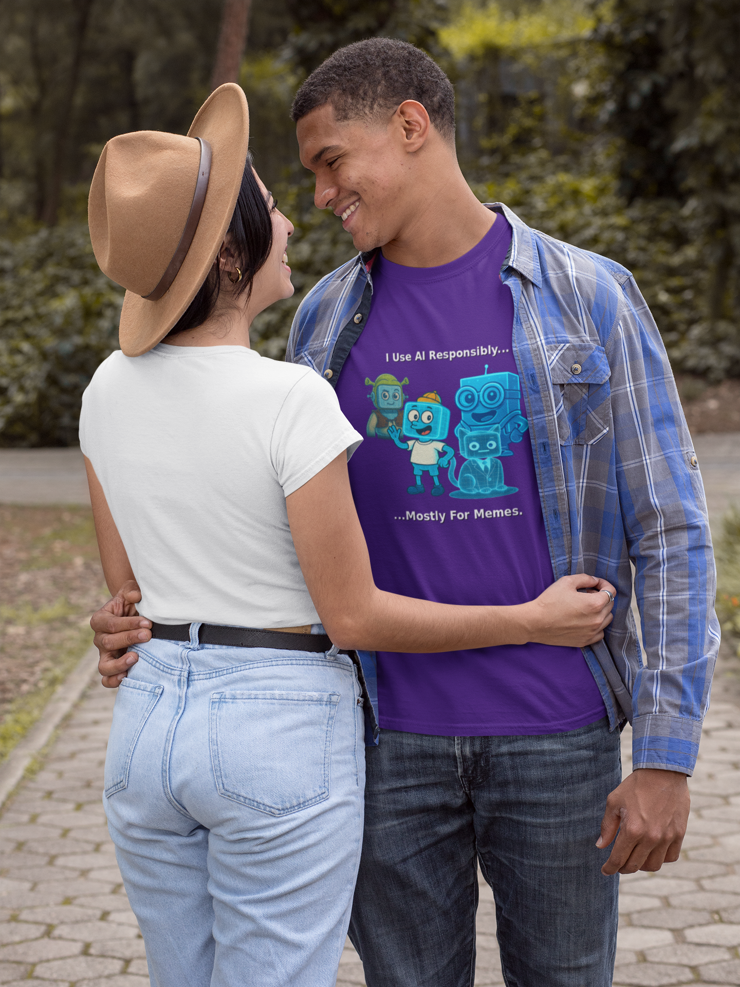 I Use AI Responsibly..Mostly For Memes.  Unisex Tee