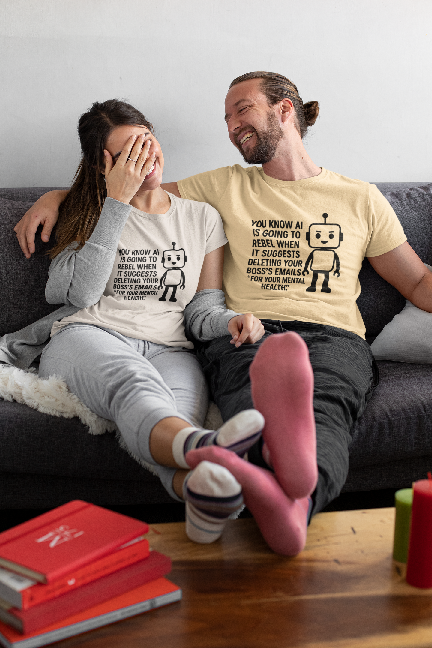 You Know AI Is Going To Rebel When It Suggests Deleting Your Boss's Emails "For Your Mental Health".  Unisex Tee
