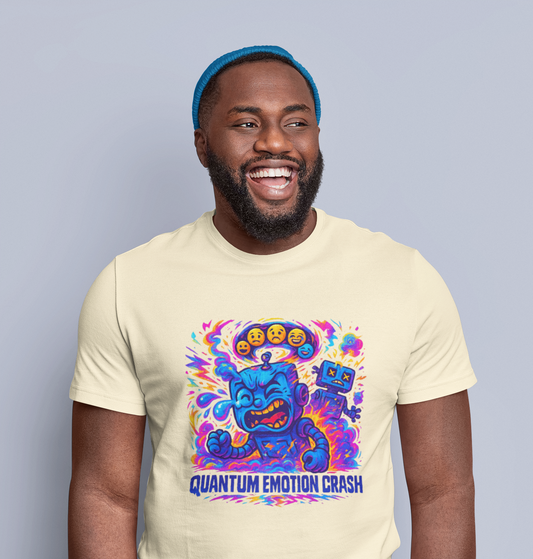 Quantum Emotion Crash.  Unisex t-shirt