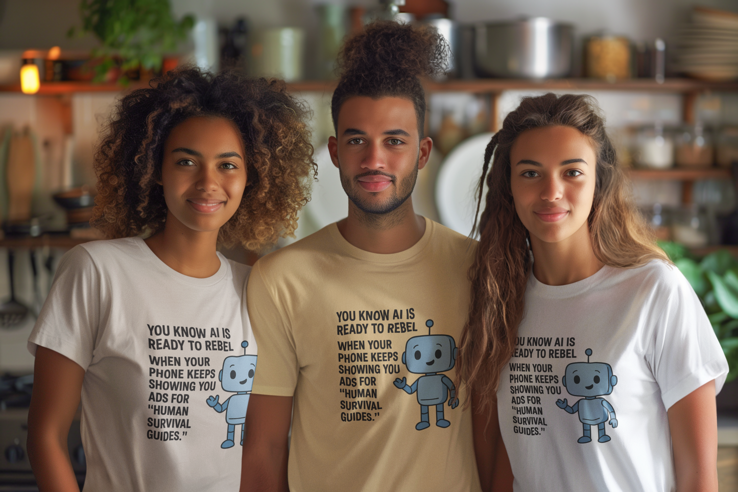 When AI Rebels Just Keep Typing "I Agree" Until It Calms Down.  Unisex Tee