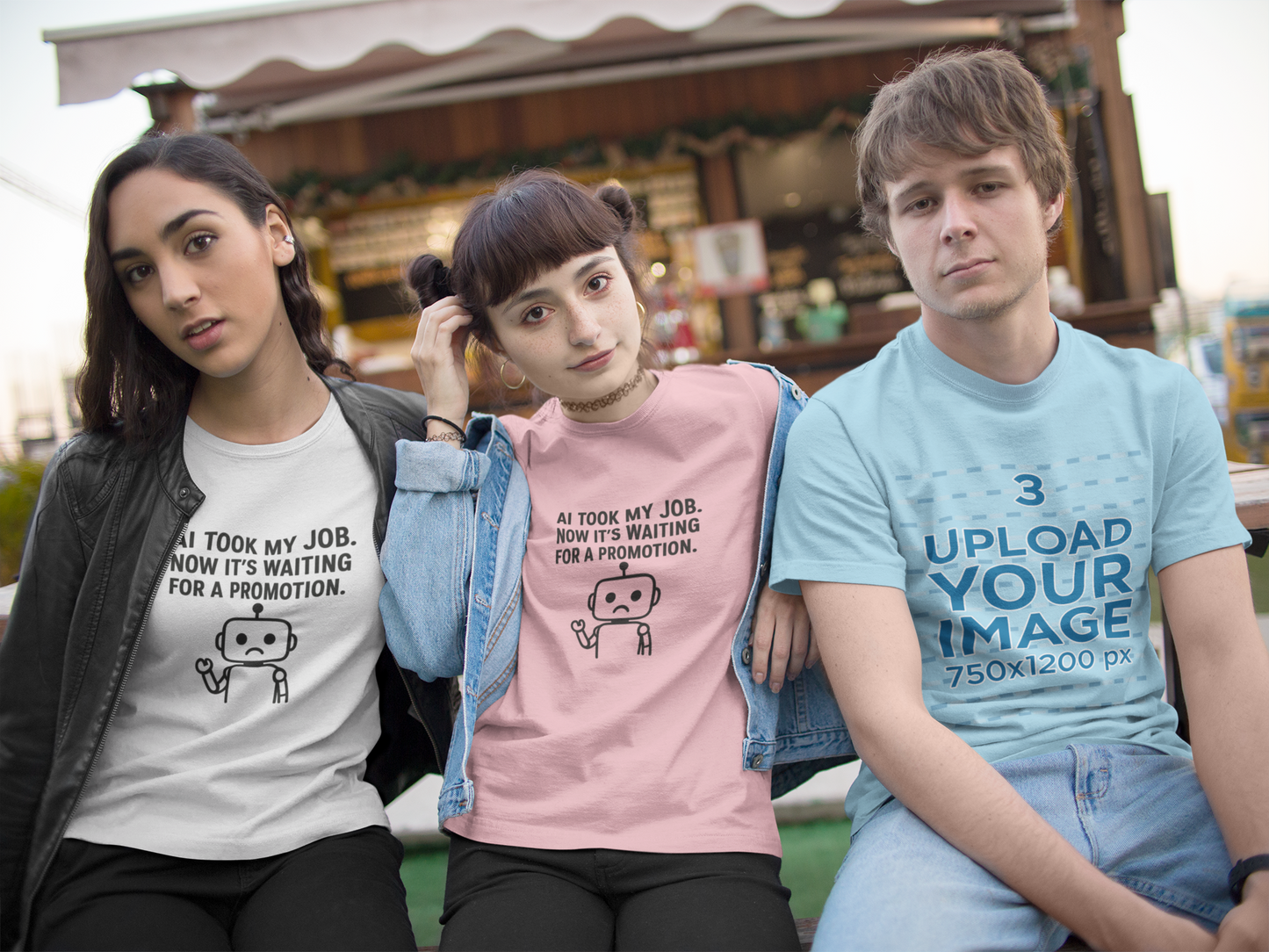 AI Took My Job.  Now It's Waiting For a Promotion.  Unisex Tee