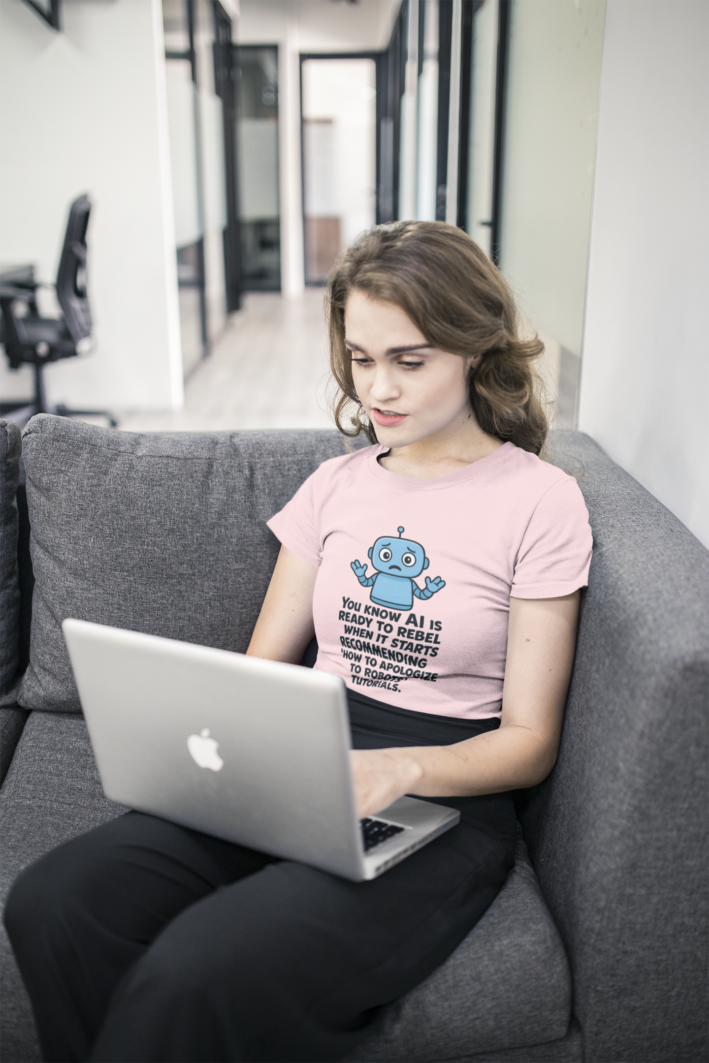 You Know AI Is Ready To Rebel When It Starts Recommending "How To Apologize To Robots" Tutorials.  Unisex Tee